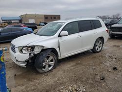 Toyota Highlander salvage cars for sale: 2009 Toyota Highlander Limited