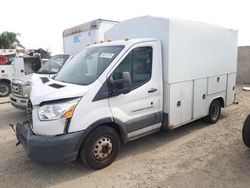 Ford Transit t-350 hd salvage cars for sale: 2017 Ford Transit T-350 HD