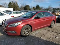 Hyundai salvage cars for sale: 2015 Hyundai Sonata SE