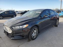 Salvage cars for sale from Copart Grand Prairie, TX: 2014 Ford Fusion SE