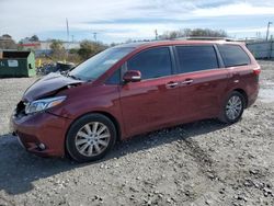 Toyota Sienna xle salvage cars for sale: 2015 Toyota Sienna XLE