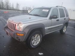 Jeep salvage cars for sale: 2002 Jeep Liberty Sport