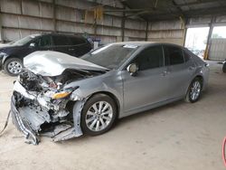 Toyota Camry l salvage cars for sale: 2018 Toyota Camry L