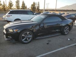 Salvage cars for sale from Copart Rancho Cucamonga, CA: 2015 Ford Mustang