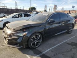 Honda salvage cars for sale: 2021 Honda Accord Sport SE