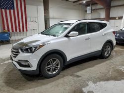 Salvage cars for sale from Copart Leroy, NY: 2017 Hyundai Santa FE Sport