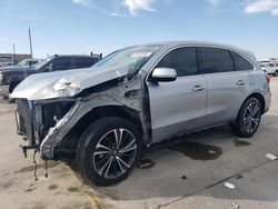 Salvage cars for sale from Copart Grand Prairie, TX: 2020 Acura MDX Technology