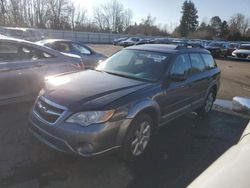 Subaru Outback salvage cars for sale: 2009 Subaru Outback 2.5I