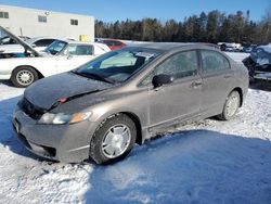 Honda salvage cars for sale: 2010 Honda Civic DX-G