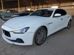 Maserati Ghibli Vehiculos salvage en venta: 2017 Maserati Ghibli