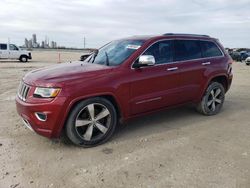 Salvage cars for sale from Copart New Braunfels, TX: 2015 Jeep Grand Cherokee Overland