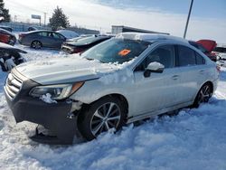 Subaru salvage cars for sale: 2015 Subaru Legacy 2.5I Limited