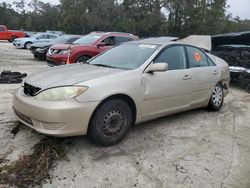 Toyota Camry Vehiculos salvage en venta: 2005 Toyota Camry LE