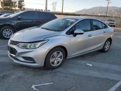 Chevrolet Cruze salvage cars for sale: 2016 Chevrolet Cruze LS