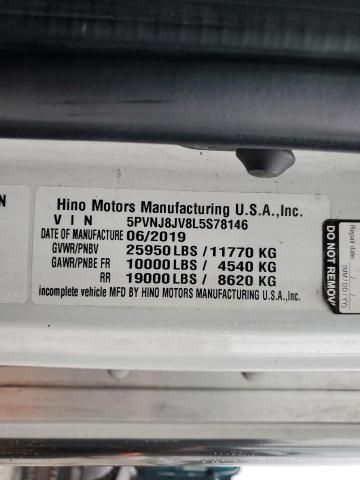 2020 Hino 258 268