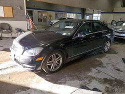 Mercedes-Benz salvage cars for sale: 2012 Mercedes-Benz C 300 4matic