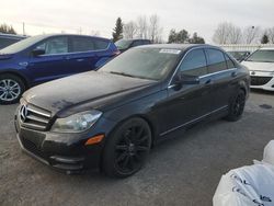 Mercedes-Benz salvage cars for sale: 2014 Mercedes-Benz C 300 4matic