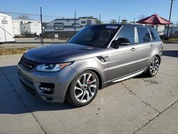 Land Rover salvage cars for sale: 2015 Land Rover Range Rover Sport Autobiography