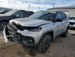 Salvage cars for sale from Copart Chicago Heights, IL: 2024 Jeep Compass Trailhawk