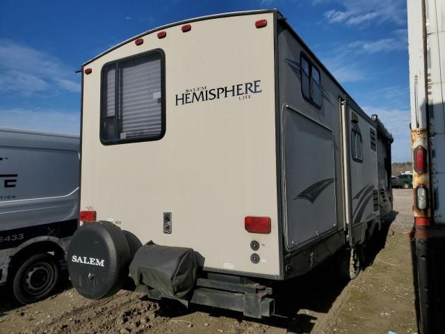 2014 Salem Travel Trailer