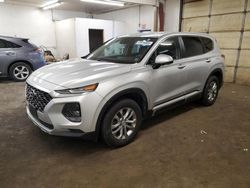 Salvage cars for sale from Copart Ham Lake, MN: 2019 Hyundai Santa FE SE