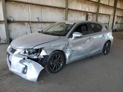 Lexus salvage cars for sale: 2013 Lexus CT 200