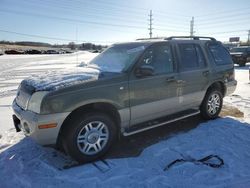 Mercury Mountainer salvage cars for sale: 2004 Mercury Mountaineer