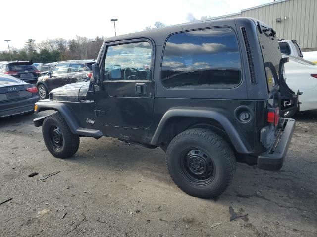 2002 Jeep Wrangler / TJ SE