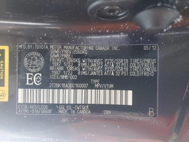 2013 Lexus RX 350 Base