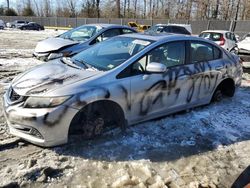 Honda salvage cars for sale: 2014 Honda Civic EX