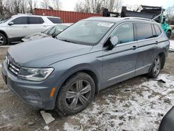 Volkswagen salvage cars for sale: 2020 Volkswagen Tiguan SE