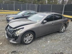 Salvage cars for sale from Copart Waldorf, MD: 2010 Infiniti G37