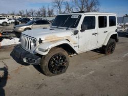 Jeep Vehiculos salvage en venta: 2021 Jeep Wrangler Unlimited Sahara 4XE