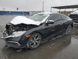 Honda salvage cars for sale: 2020 Honda Civic Touring