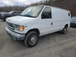 Salvage cars for sale from Copart Marlboro, NY: 2002 Ford Econoline E250 Van