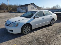 Honda salvage cars for sale: 2007 Honda Accord EX