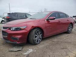 Chevrolet Malibu salvage cars for sale: 2016 Chevrolet Malibu LT