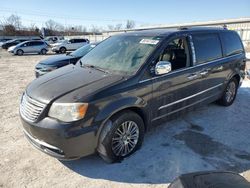 Chrysler salvage cars for sale: 2012 Chrysler Town & Country Limited