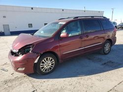 Toyota Sienna xle salvage cars for sale: 2008 Toyota Sienna XLE