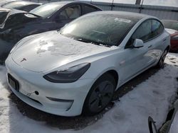 Salvage cars for sale from Copart Cahokia Heights, IL: 2023 Tesla Model 3