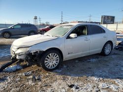 Ford Fusion Hybrid salvage cars for sale: 2011 Ford Fusion Hybrid