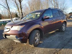 Acura salvage cars for sale: 2007 Acura MDX Technology