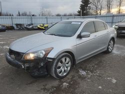 Honda salvage cars for sale: 2009 Honda Accord EXL