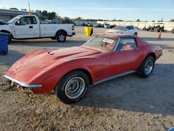 Chevrolet Corvette salvage cars for sale: 1972 Chevrolet Corvette