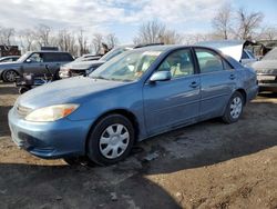 Toyota Camry salvage cars for sale: 2003 Toyota Camry LE