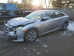 Honda Civic Vehiculos salvage en venta: 2018 Honda Civic LX