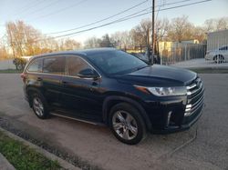 Toyota Highlander Vehiculos salvage en venta: 2019 Toyota Highlander Limited