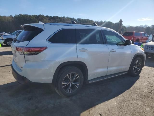 2016 Toyota Highlander XLE