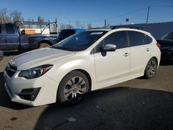 Subaru salvage cars for sale: 2016 Subaru Impreza Sport Premium