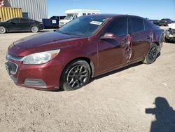 Salvage cars for sale from Copart Amarillo, TX: 2015 Chevrolet Malibu 1LT